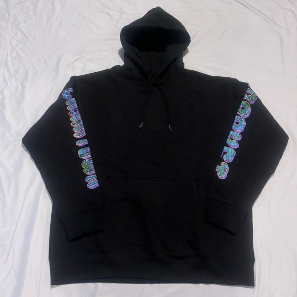 CHINATOWN MARKET Hippie‎ Hoodie Size XL Peace Love Psychedelic - Picture 3 of 8